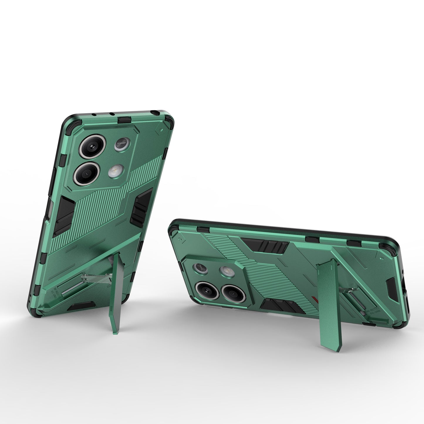For Xiaomi Redmi Note 13 5G / Note 13 5G (China) Case Kickstand Protective Phone Cover - Green