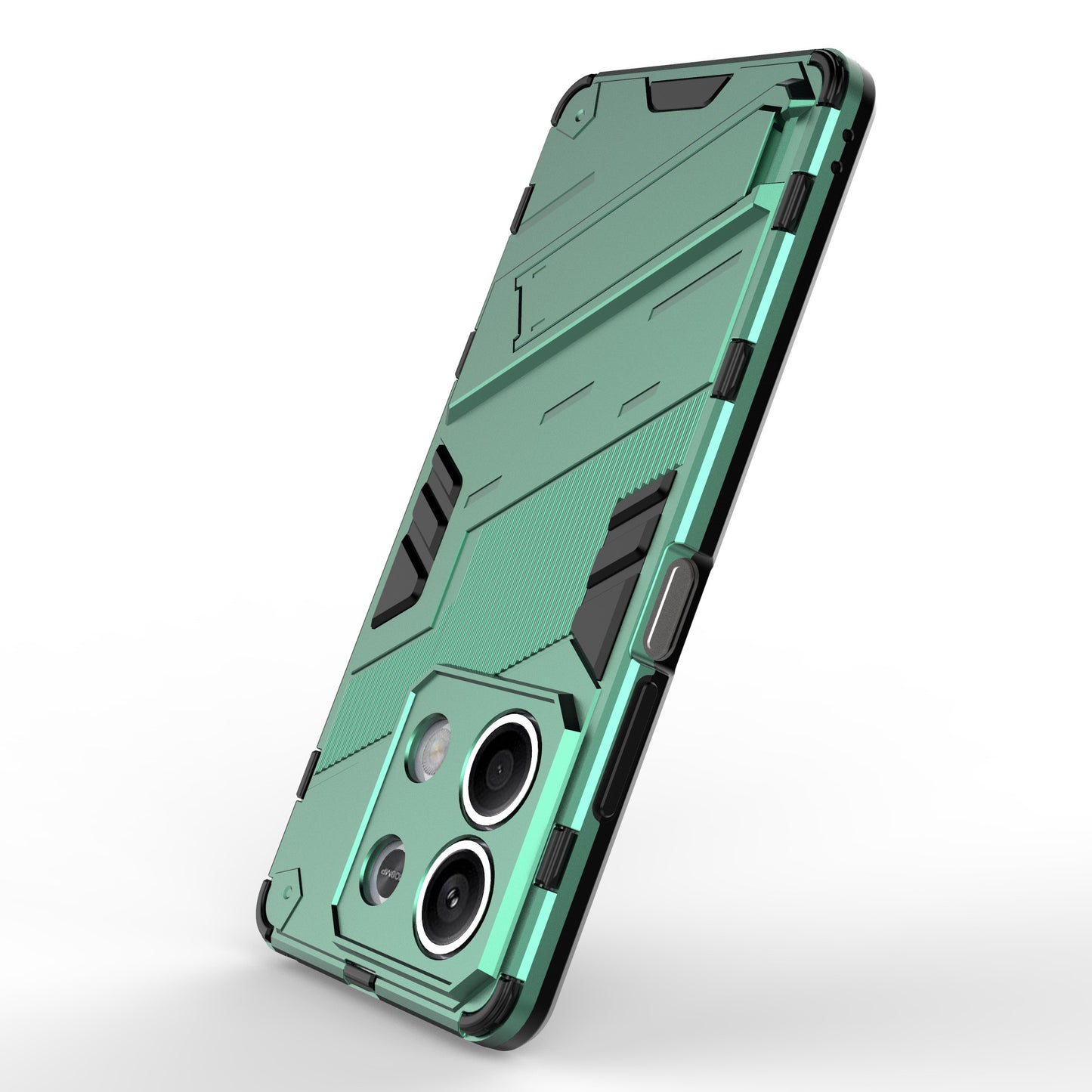 For Xiaomi Redmi Note 13 5G / Note 13 5G (China) Case Kickstand Protective Phone Cover - Green