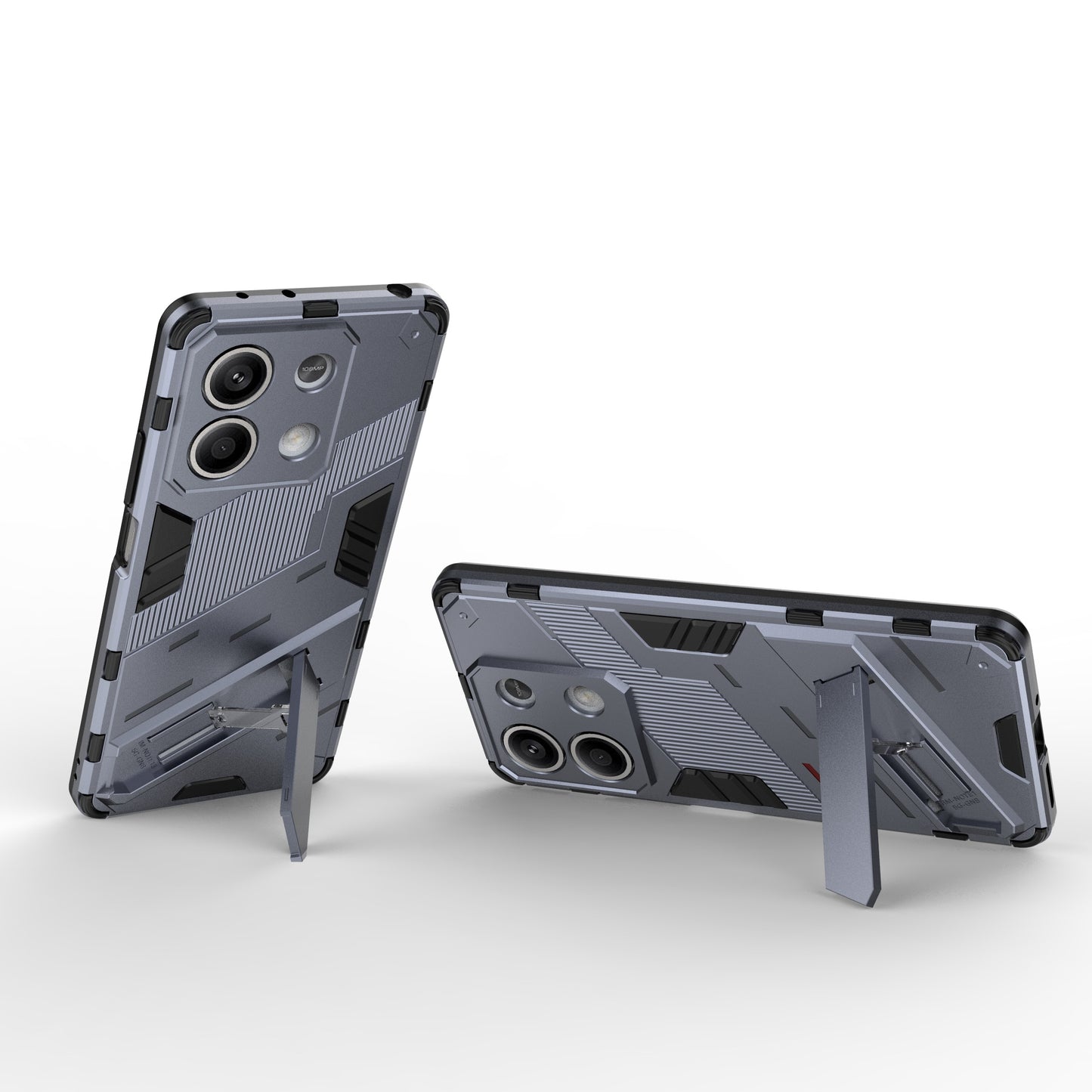 For Xiaomi Redmi Note 13 5G / Note 13 5G (China) Case Kickstand Protective Phone Cover - Dark Blue