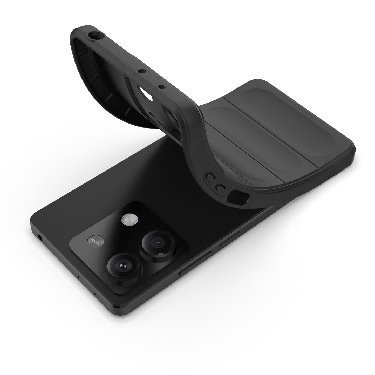 For Xiaomi Redmi Note 13 5G / Note 13 5G (China) Case Soft TPU Protective Phone Cover - Black