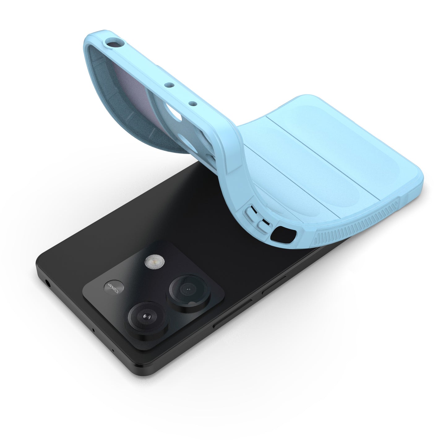 For Xiaomi Redmi Note 13 5G / Note 13 5G (China) Case Soft TPU Protective Phone Cover - Baby Blue