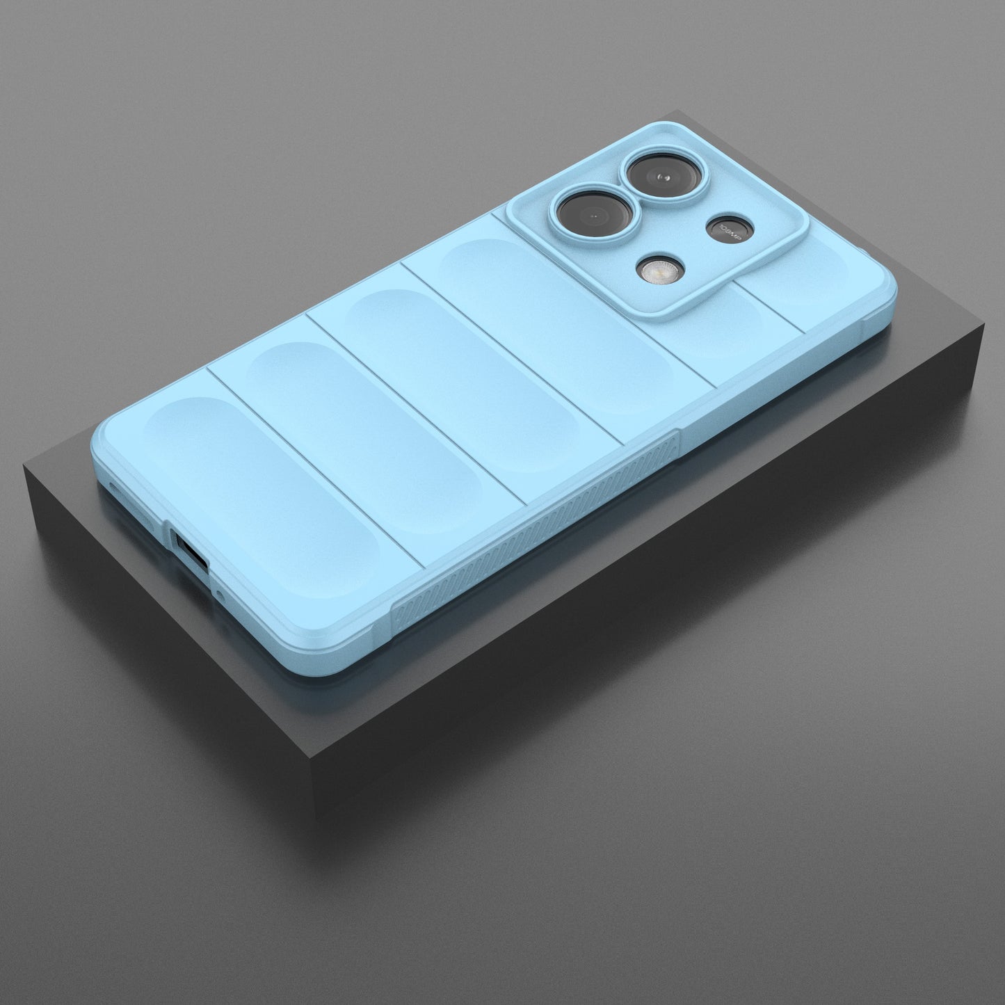 For Xiaomi Redmi Note 13 5G / Note 13 5G (China) Case Soft TPU Protective Phone Cover - Baby Blue
