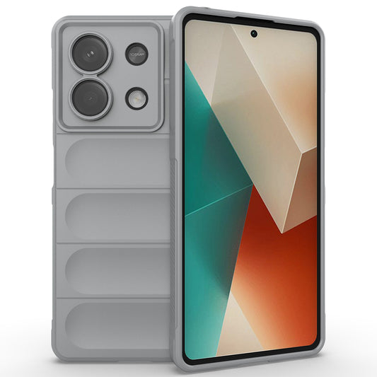 For Xiaomi Redmi Note 13 5G / Note 13 5G (China) Case Soft TPU Protective Phone Cover - Light Grey