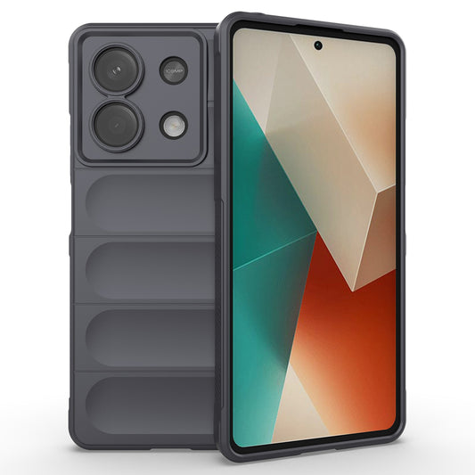 For Xiaomi Redmi Note 13 5G / Note 13 5G (China) Case Soft TPU Protective Phone Cover - Dark Grey