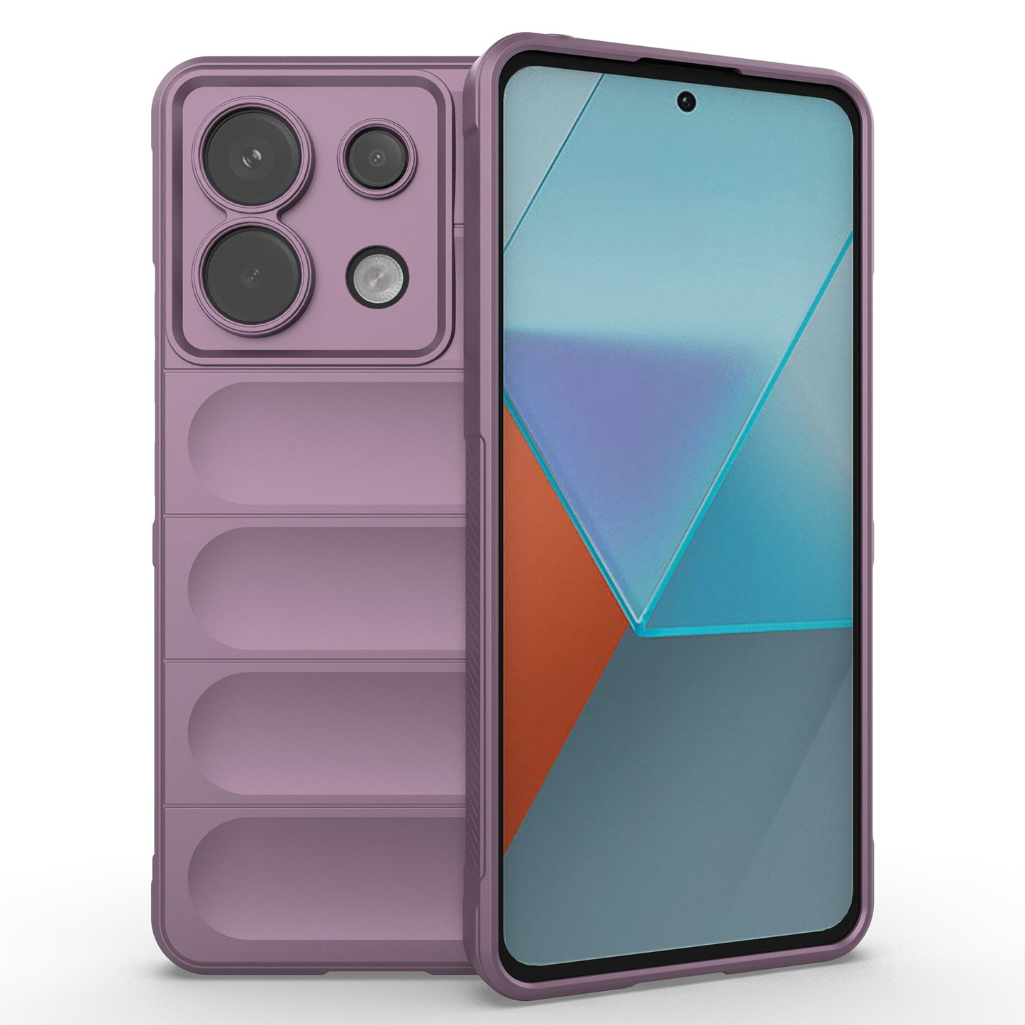 For Xiaomi Redmi Note 13 Pro 5G / Poco X6 5G TPU Case Phone Cover Drop-proof Protection - Light Purple