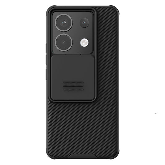 NILLKIN CamShield Pro Series For Xiaomi Redmi Note 13 Pro 5G / Poco X6 5G Phone Case Cover Lens and Privacy Protection - Black