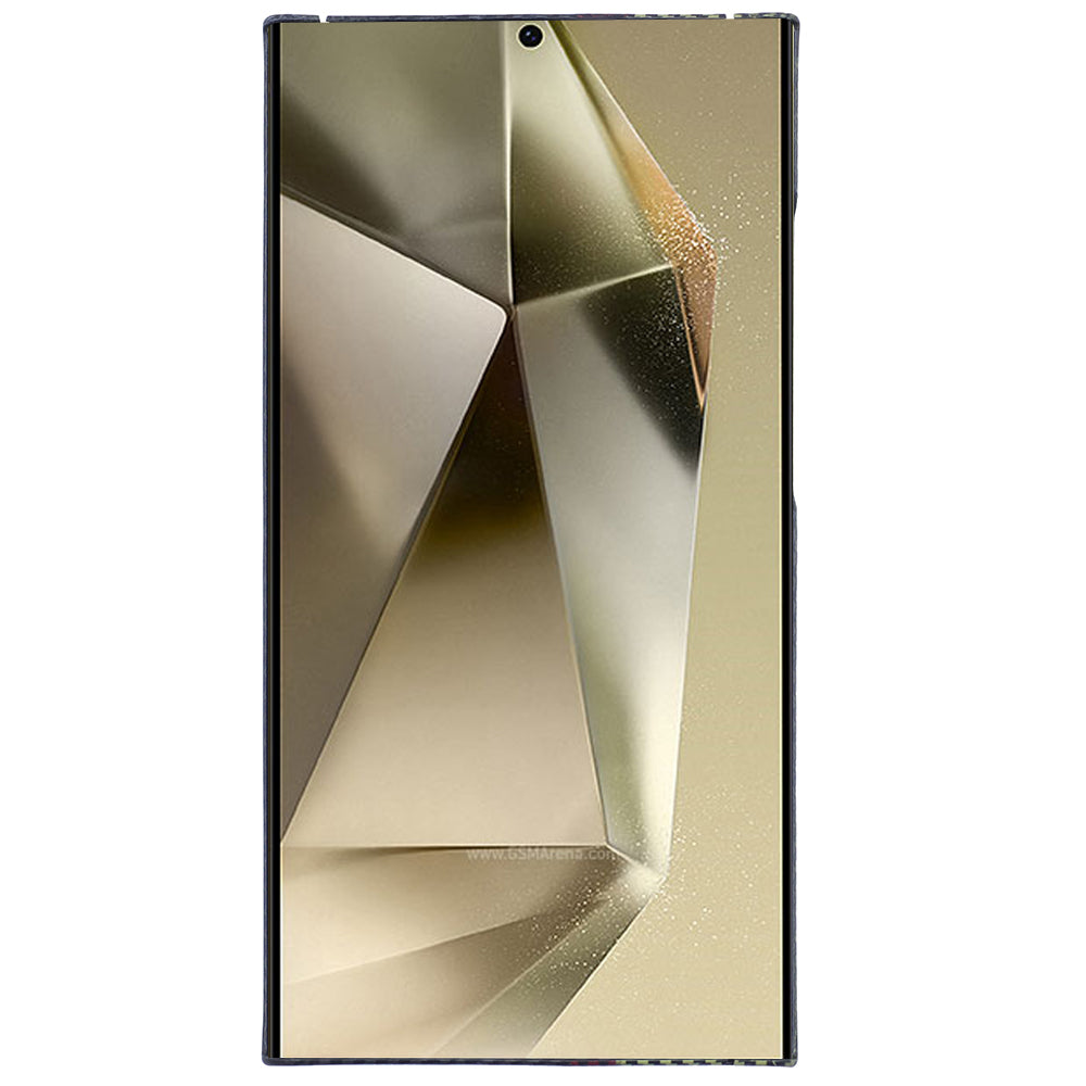 Aramid Fiber Phone Case for Samsung Galaxy S24 Ultra 1500D Texture 3-Color Splicing Phone Shell