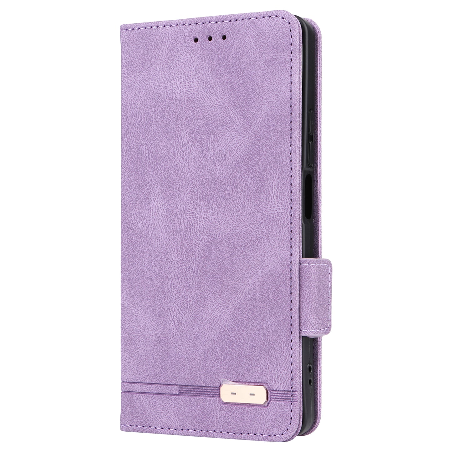 For Xiaomi Redmi Note 13 5G / Note 13 5G (China) Case Wallet PU Leather Flip Phone Cover - Purple