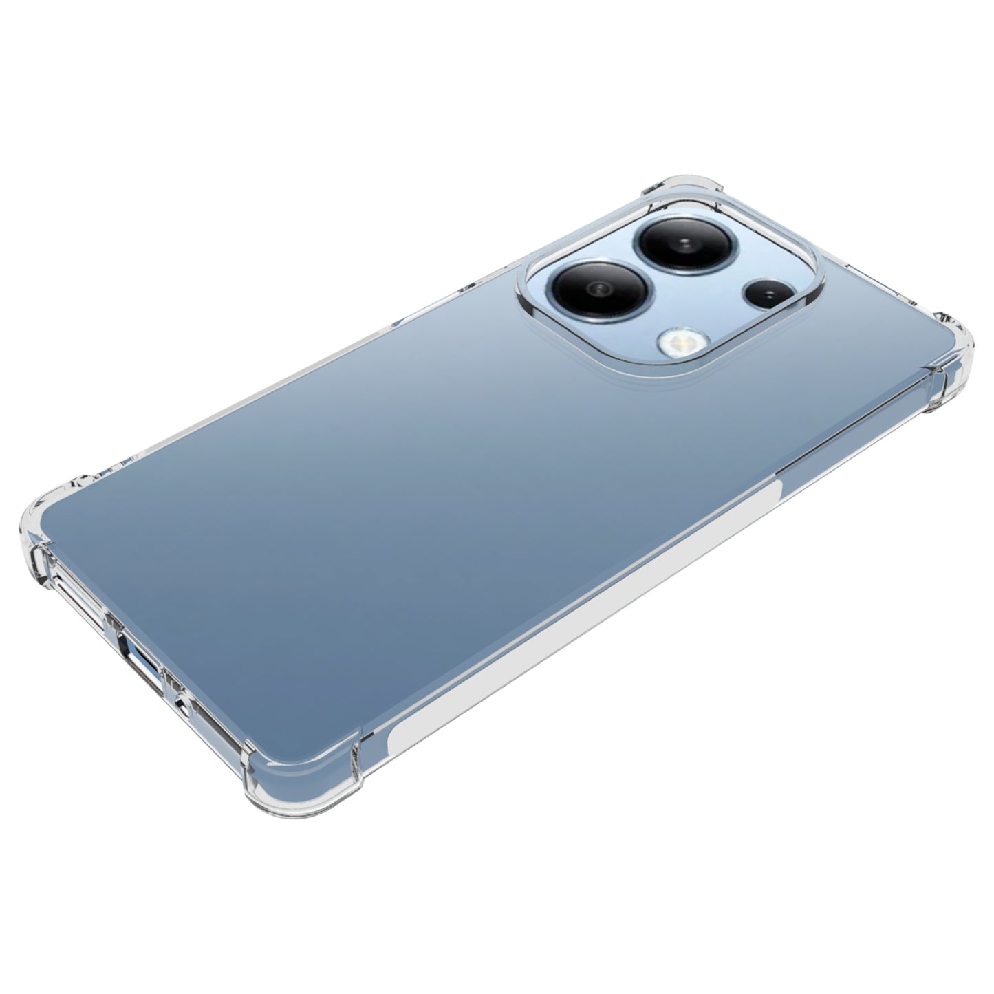 For Xiaomi Redmi Note 13 Pro 4G / Poco M6 Pro 4G Case TPU Anti-slip Drop-proof Clear Phone Cover