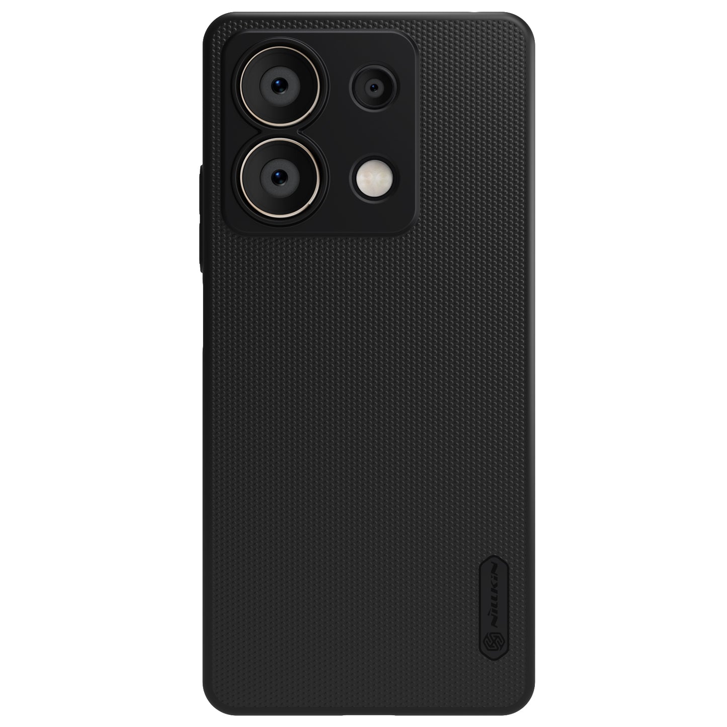 NILLKIN Frosted Shield for Xiaomi Redmi Note 13 5G  /  Note 13 5G (China) Back Case PC Anti-fingerprint Phone Cover - Black - Black