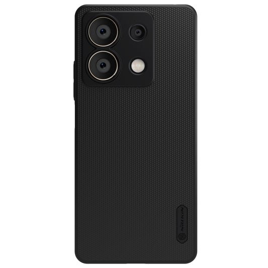 NILLKIN Frosted Shield for Xiaomi Redmi Note 13 5G  /  Note 13 5G (China) Back Case PC Anti-fingerprint Phone Cover - Black - Black