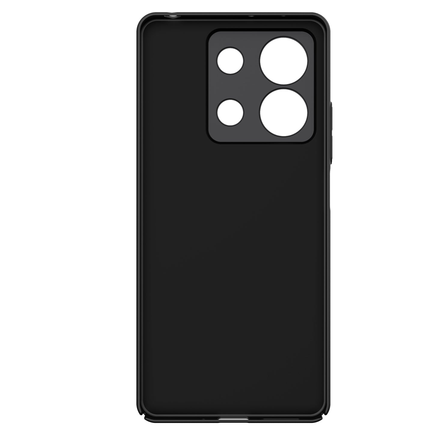 NILLKIN Frosted Shield for Xiaomi Redmi Note 13 5G  /  Note 13 5G (China) Back Case PC Anti-fingerprint Phone Cover - Black - Black