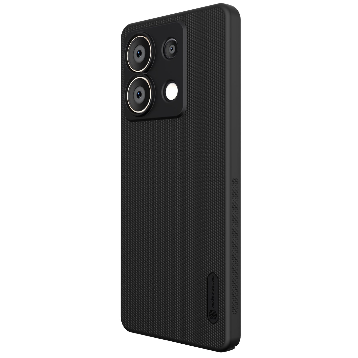 NILLKIN Frosted Shield for Xiaomi Redmi Note 13 5G  /  Note 13 5G (China) Back Case PC Anti-fingerprint Phone Cover - Black - Black