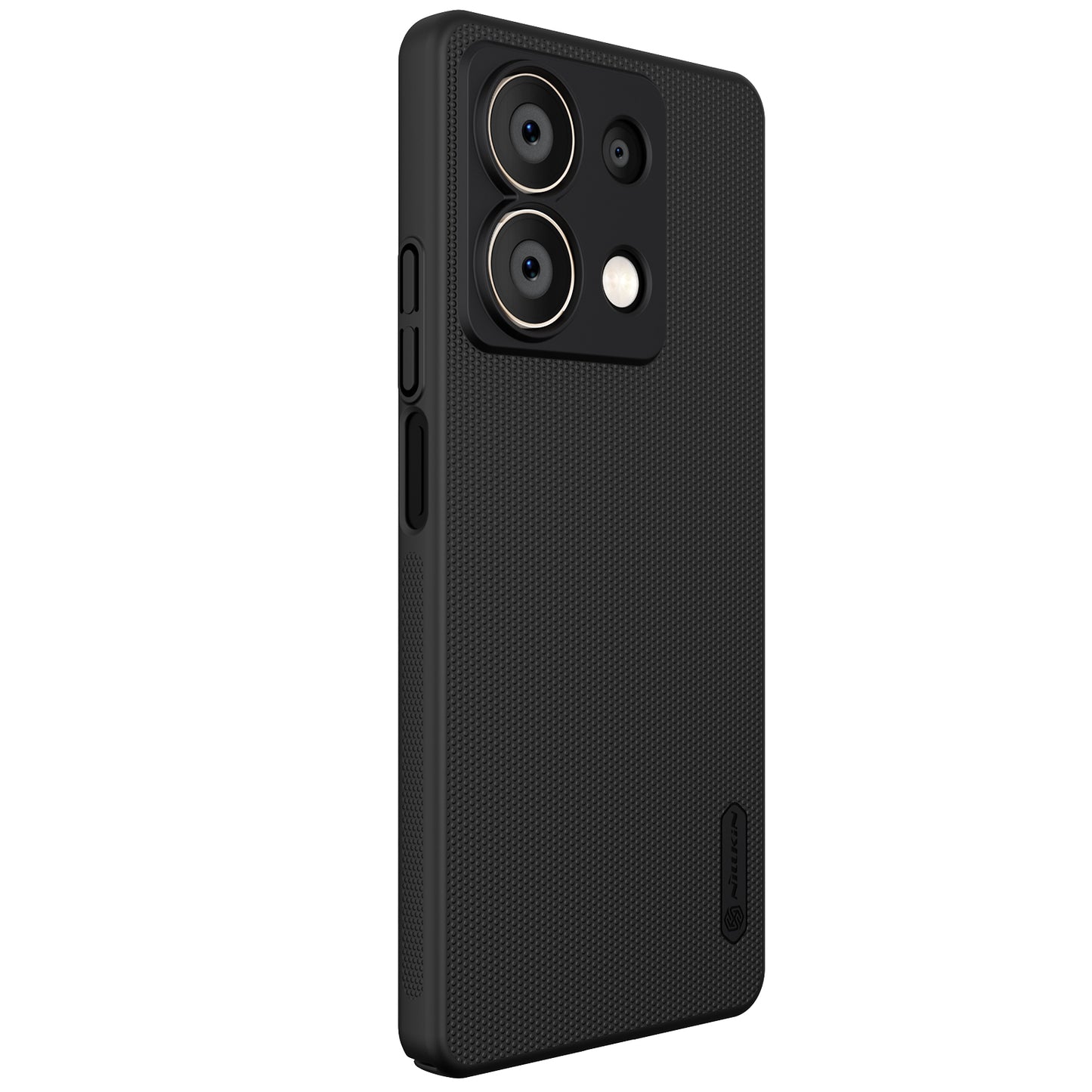 NILLKIN Frosted Shield for Xiaomi Redmi Note 13 5G  /  Note 13 5G (China) Back Case PC Anti-fingerprint Phone Cover - Black - Black