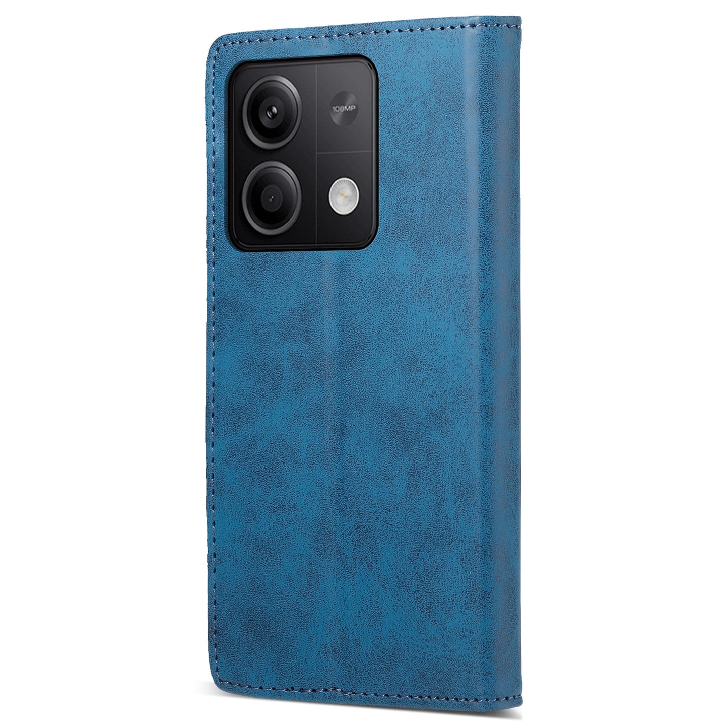 DF-05 For Xiaomi Redmi Note 13 5G / Note 13 5G (China) Case Wallet Phone Cover Magnetic Closing - Blue