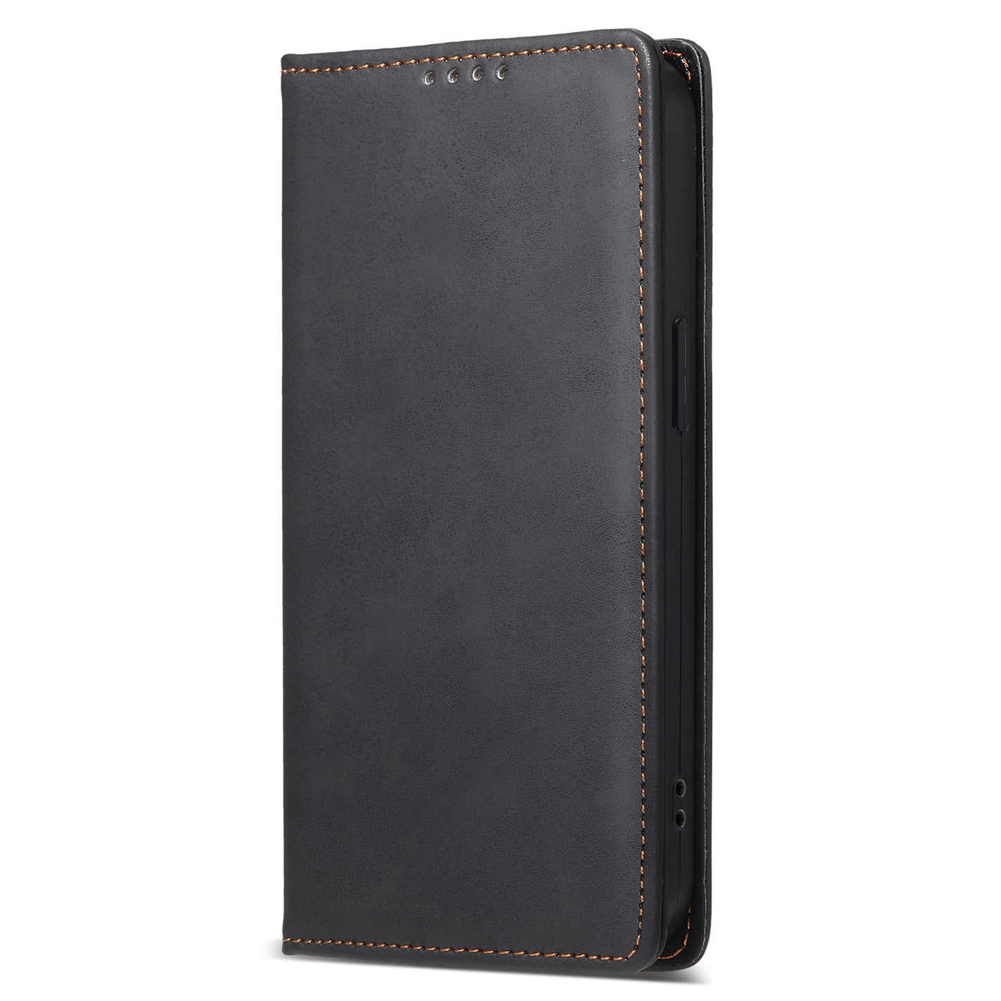 DF-05 For Xiaomi Redmi Note 13 Pro+ 5G Leather Case RFID Blocking Wallet Cover - Black