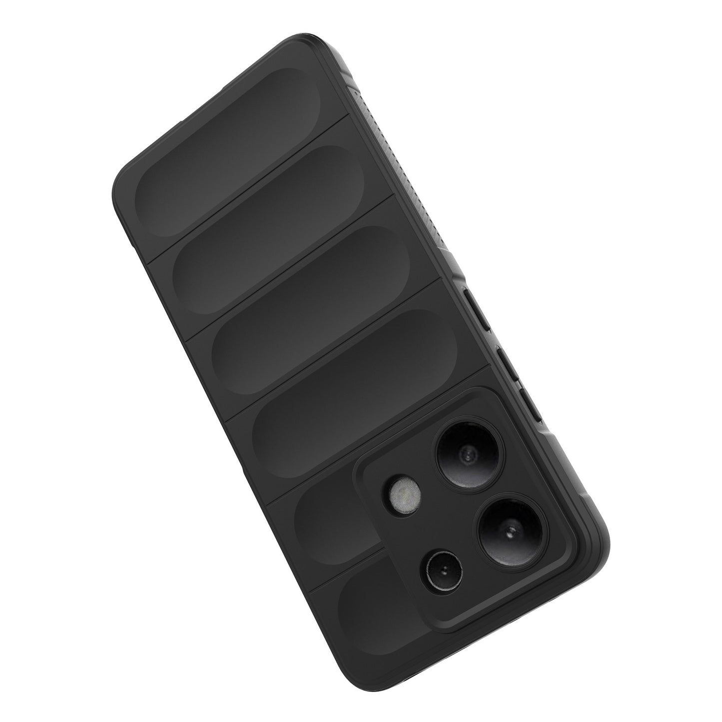 For Xiaomi Redmi Note 13 4G Phone Case TPU Rugged Protective Cover - Black