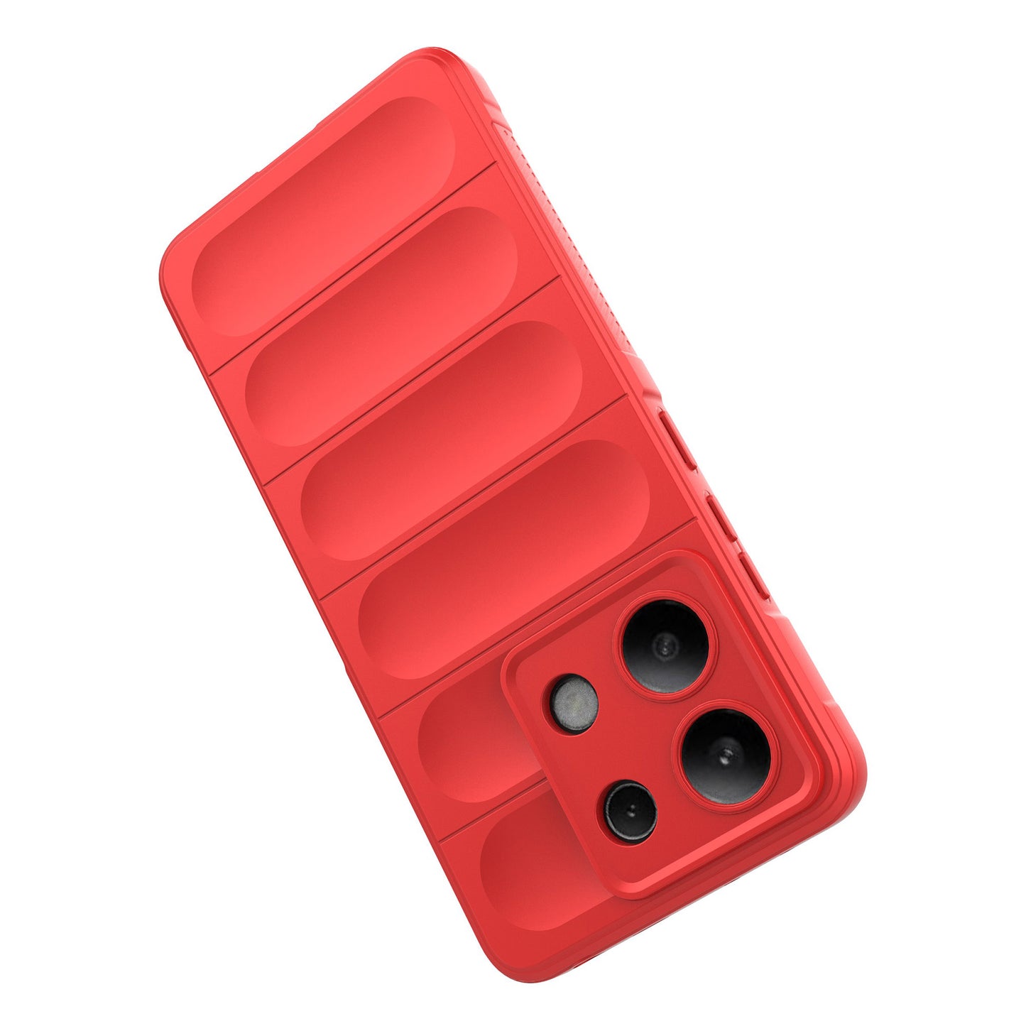 For Xiaomi Redmi Note 13 4G Phone Case TPU Rugged Protective Cover - Red