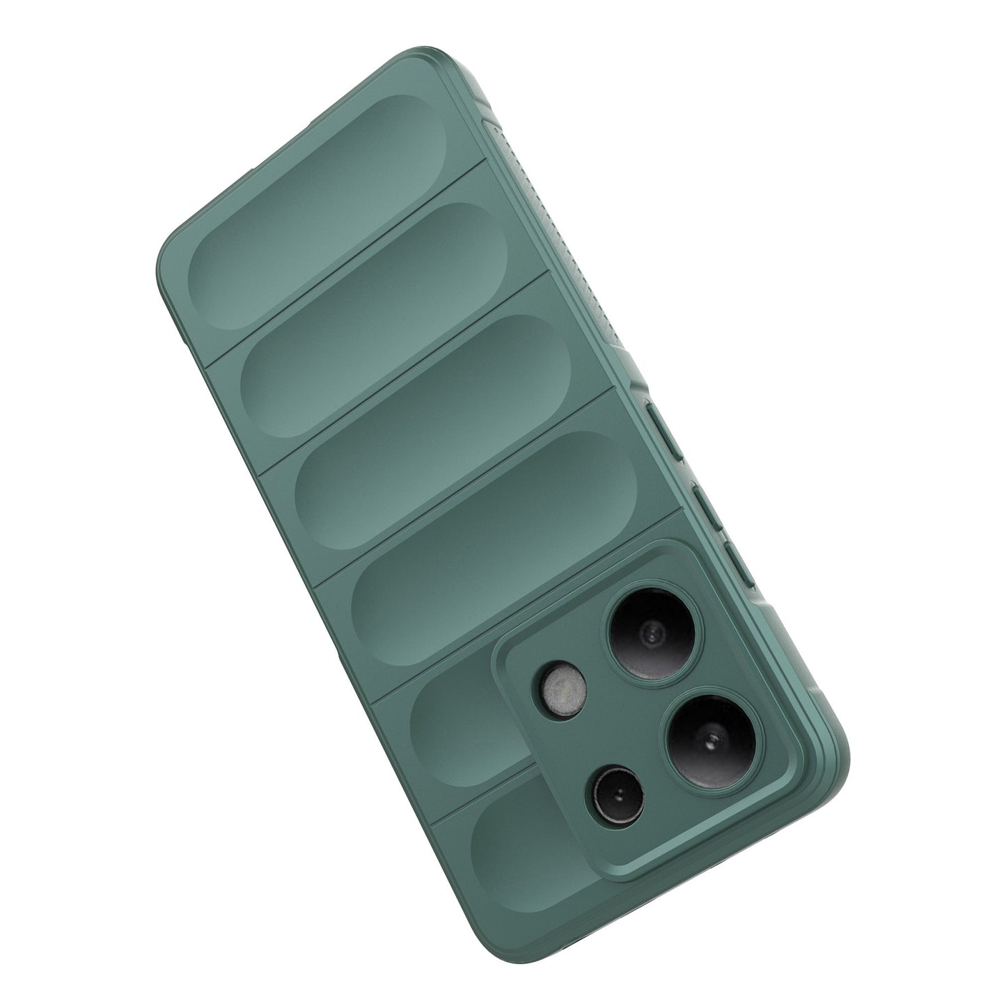 For Xiaomi Redmi Note 13 4G Phone Case TPU Rugged Protective Cover - Green