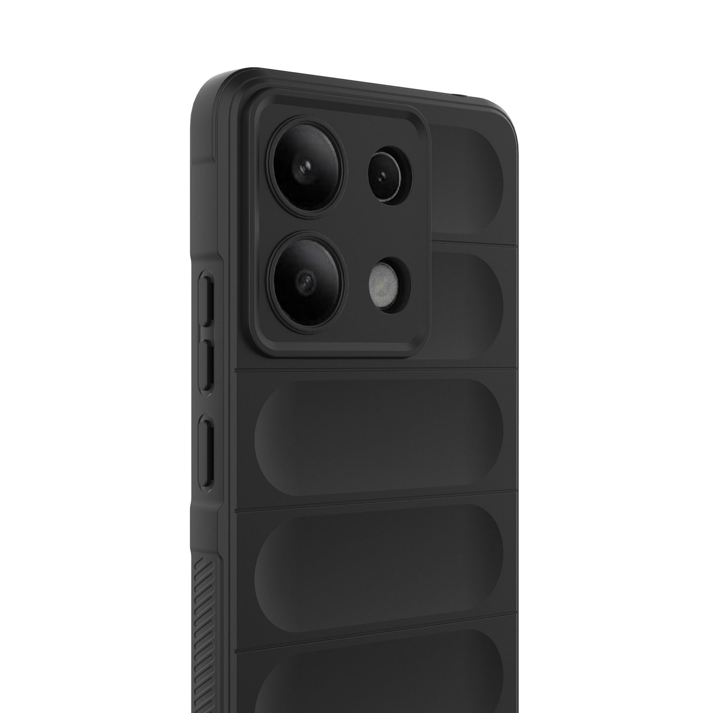 For Xiaomi Redmi Note 13 4G Phone Case TPU Rugged Protective Cover - White