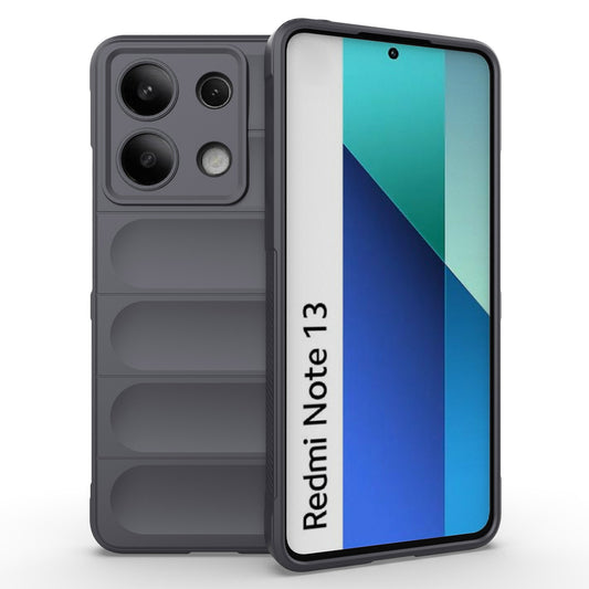 For Xiaomi Redmi Note 13 4G Phone Case TPU Rugged Protective Cover - Dark Grey