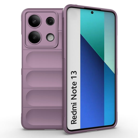 For Xiaomi Redmi Note 13 4G Phone Case TPU Rugged Protective Cover - Light Purple