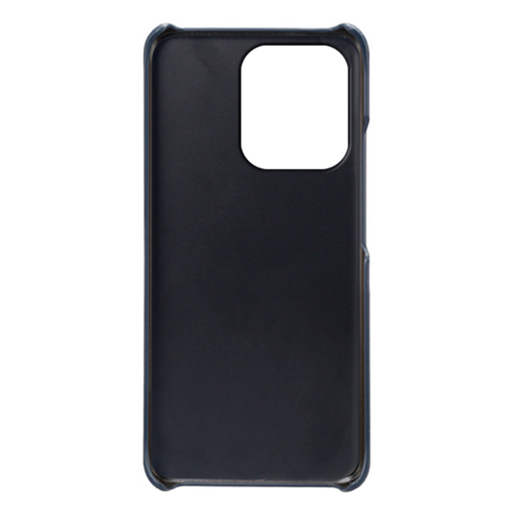 For Xiaomi Redmi Note 13 4G Phone Case Anti-Scratch Shockproof Cover with Card Holder - Blue
