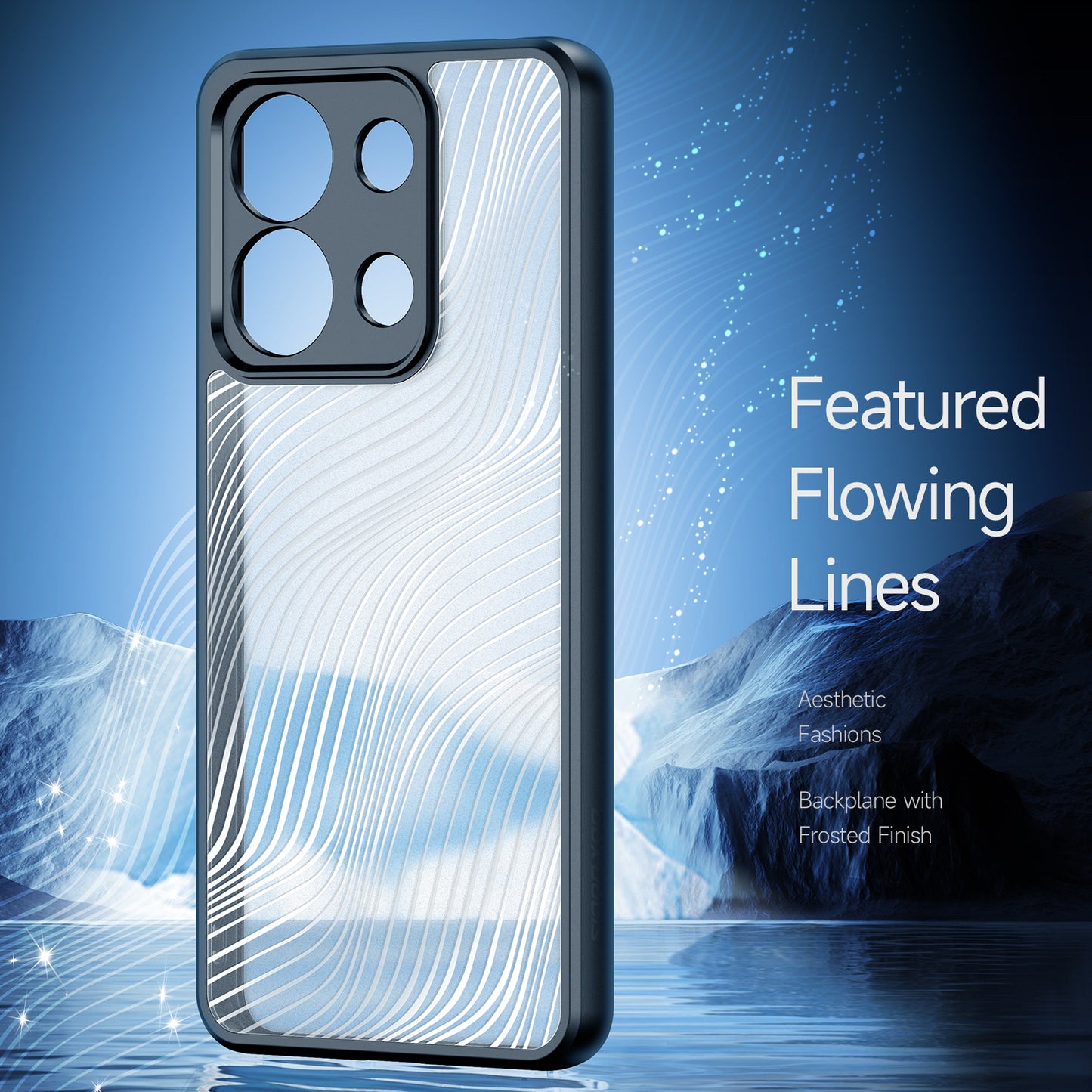 DUX DUCIS Aimo Series For Xiaomi Redmi Note 13 4G Case Shockproof Back Cover (REACH Certification) - Black
