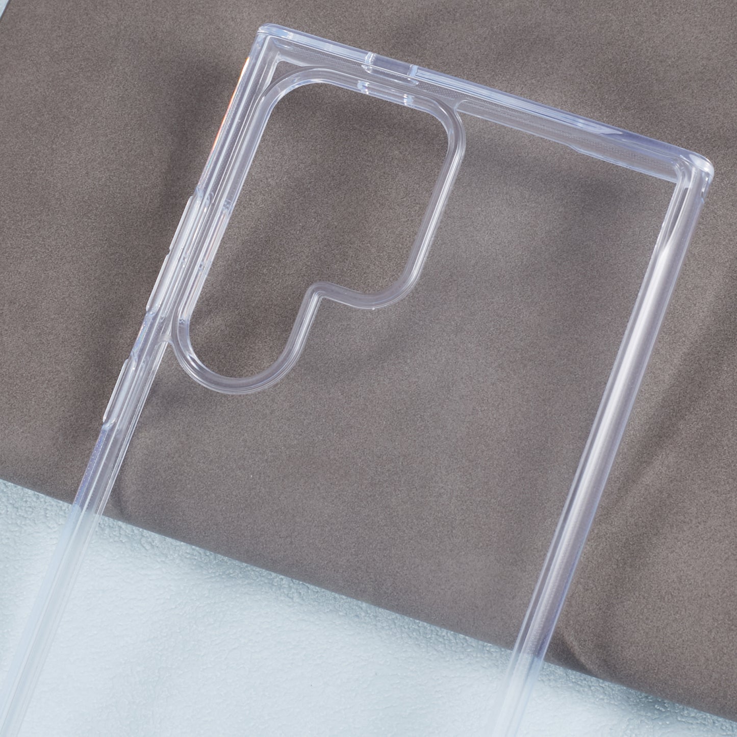 X-LEVEL For Samsung Galaxy S24 Ultra Case Transparent PC + TPU Slim-Fit Protective Cover