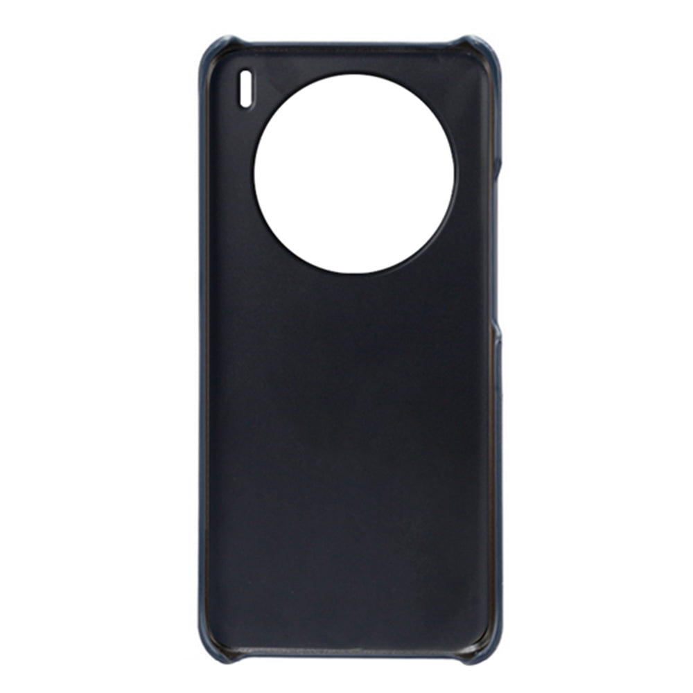 For vivo X100 Pro 5G Phone Case Dual Card Slots Protective Cover - Blue