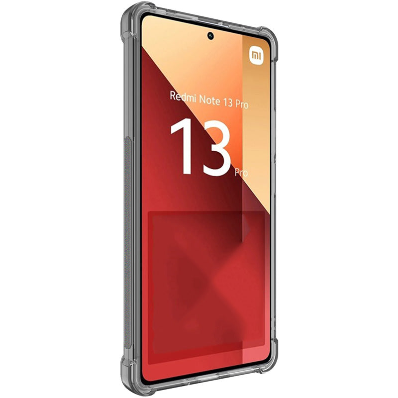 IMAK For Xiaomi Redmi Note 13 Pro 4G / Poco M6 Pro 4G Case Anti-drop TPU Phone Shell - Transparent Black