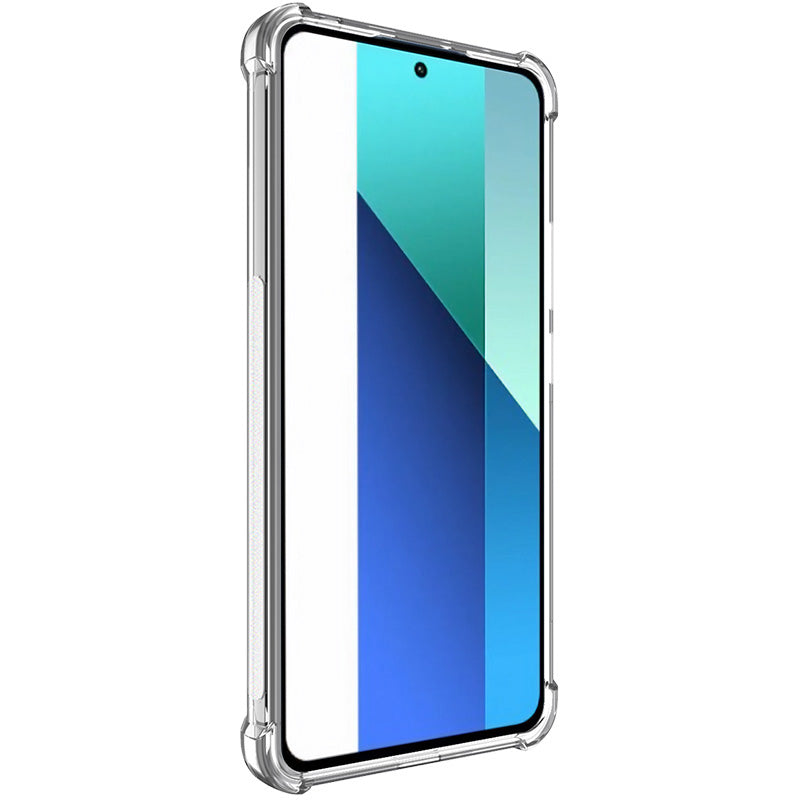 IMAK For Xiaomi Redmi Note 13 4G Back Case Scratch-proof TPU Phone Cover - Transparent