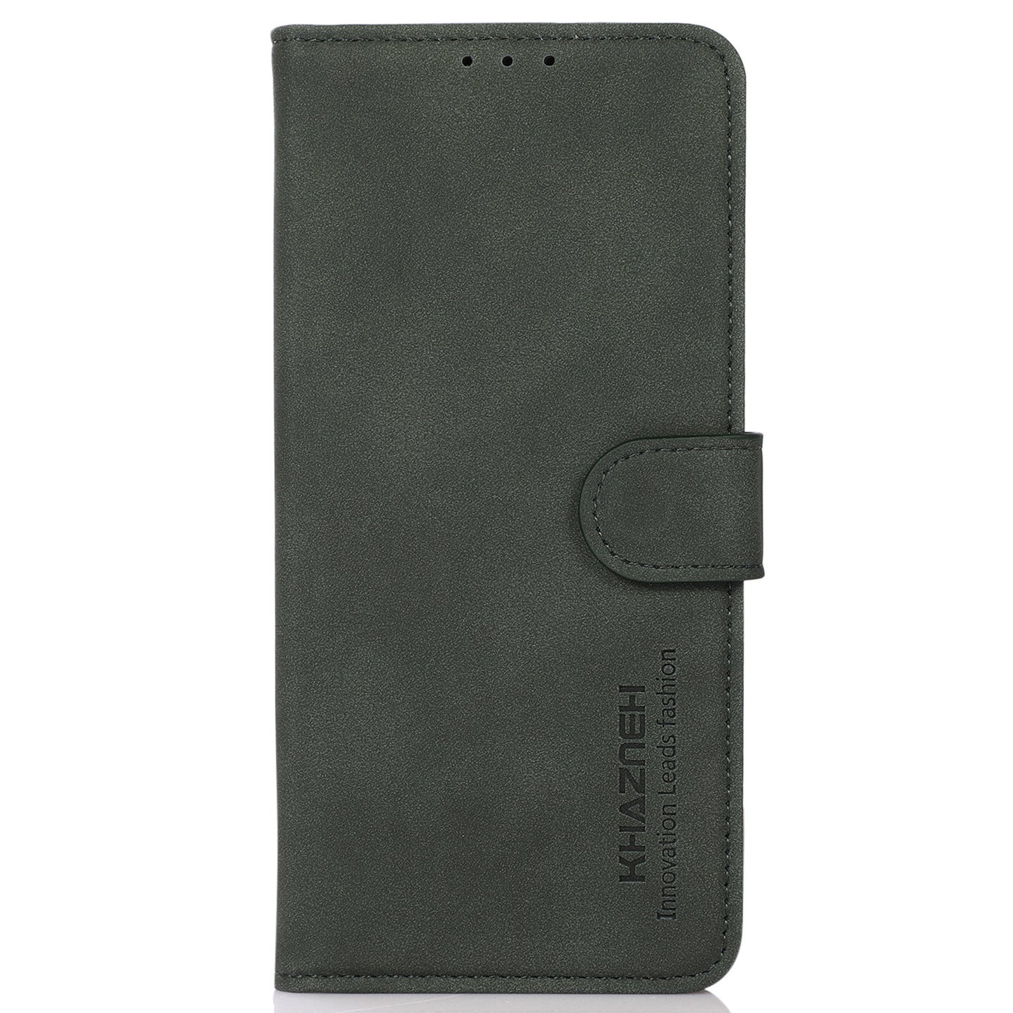 KHAZNEH For Xiaomi Redmi Note 13 Pro 4G / Poco M6 Pro 4G Case PU Leather Wallet Folio Phone Cover - Green