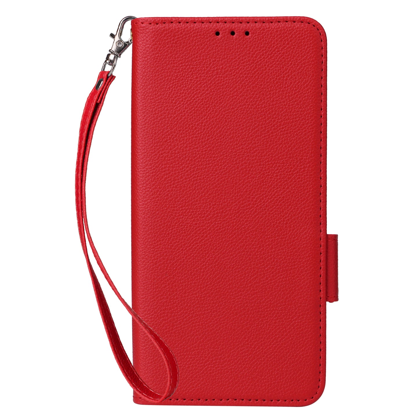For Xiaomi Redmi Note 13 Pro 4G / Poco M6 Pro 4G Case Wallet Protective Folio Cover - Red