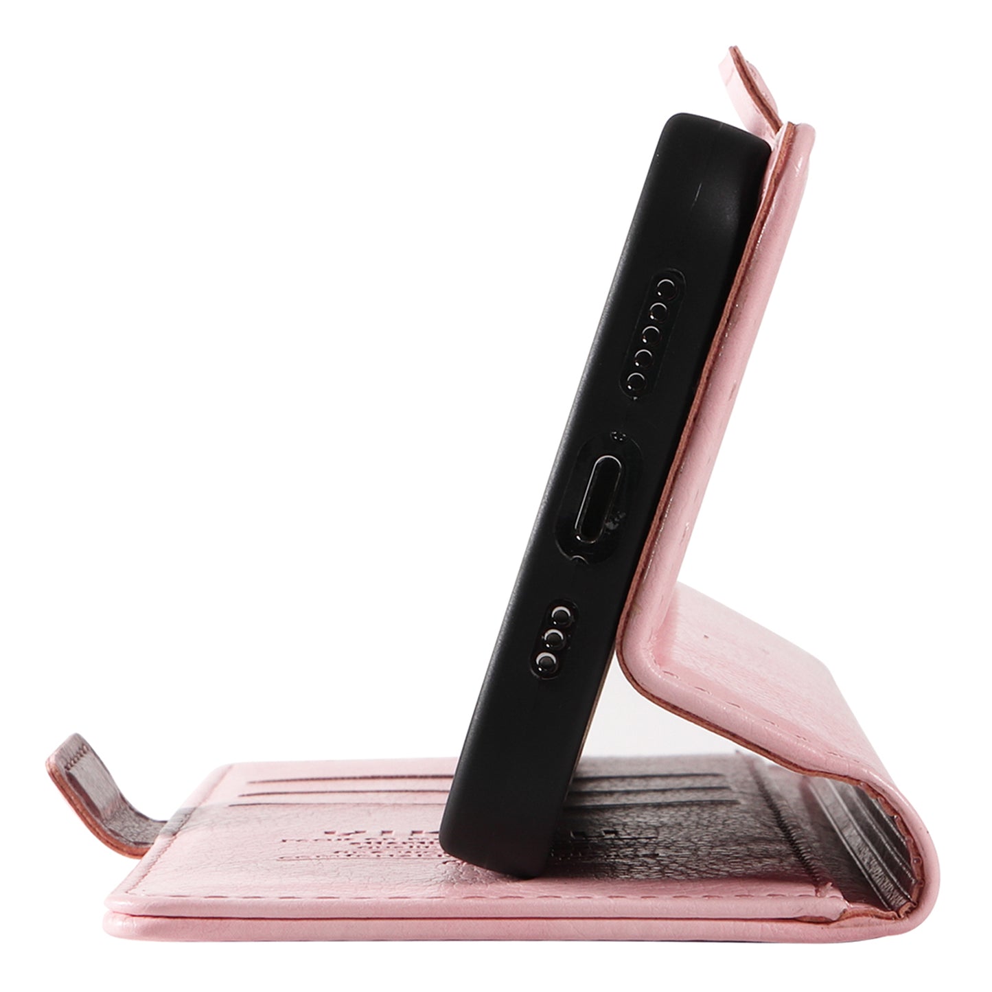 YIKATU YK-007 For Xiaomi Redmi Note 13 Pro 4G / Poco M6 Pro 4G Case Wallet Leather Phone Cover - Pink