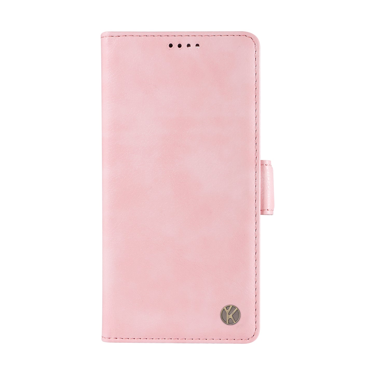 YIKATU YK-007 For Xiaomi Redmi Note 13 Pro 4G / Poco M6 Pro 4G Case Wallet Leather Phone Cover - Pink