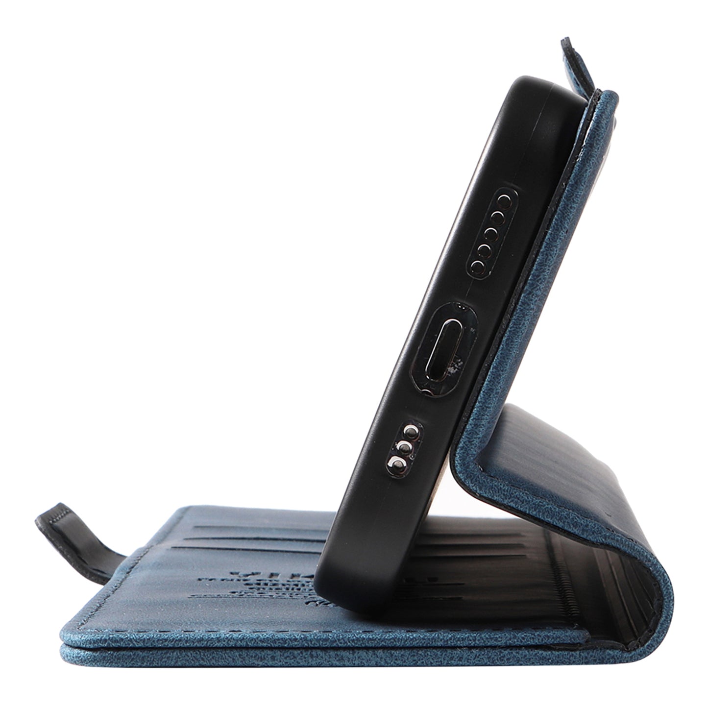 YIKATU YK-005 For Xiaomi Redmi Note 13 Pro 4G / Poco M6 Pro 4G Case Wallet Flip Phone Cover - Blue