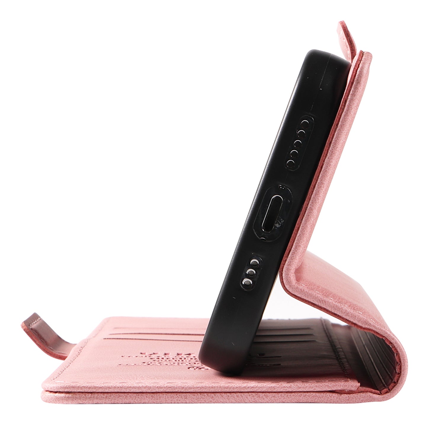 YIKATU YK-005 For Xiaomi Redmi Note 13 Pro 4G / Poco M6 Pro 4G Case Wallet Flip Phone Cover - Pink