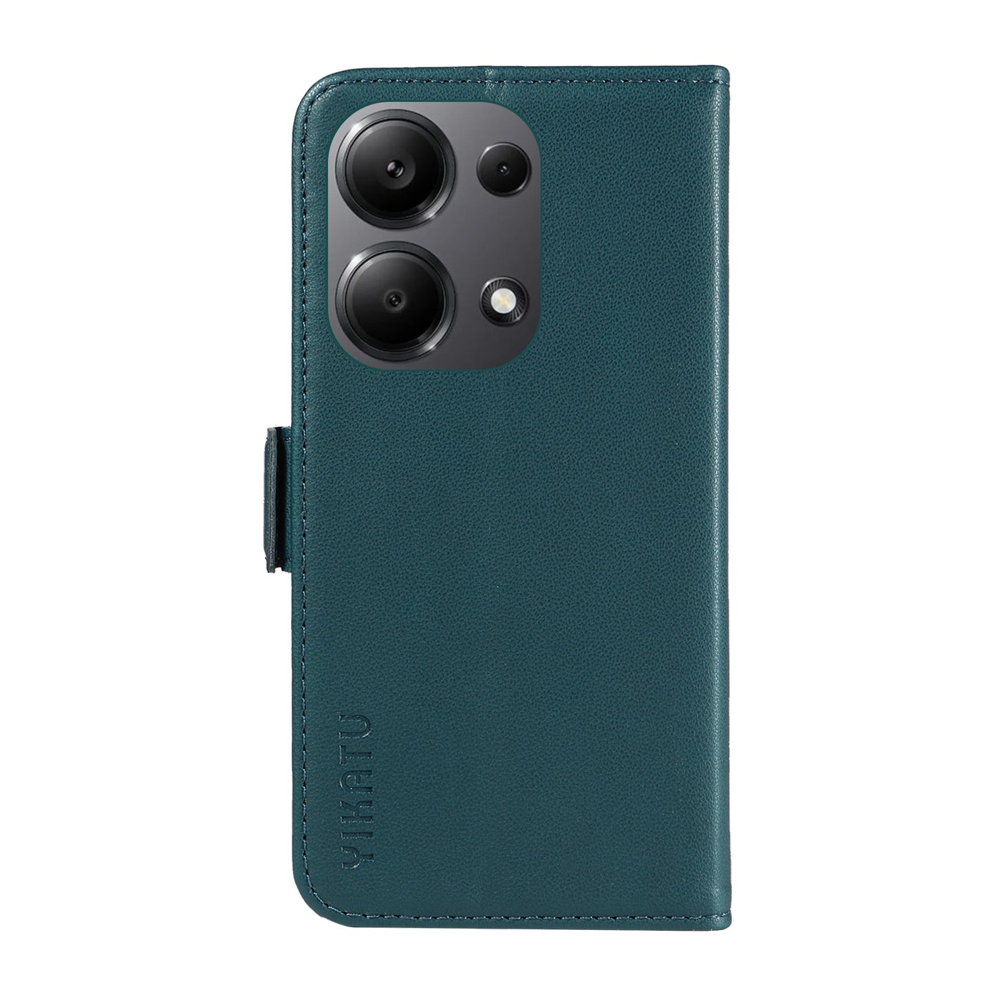 YIKATU YK-003 For Xiaomi Redmi Note 13 Pro 4G / Poco M6 Pro 4G Phone Case Stand Magnetic Protect Cover - Green