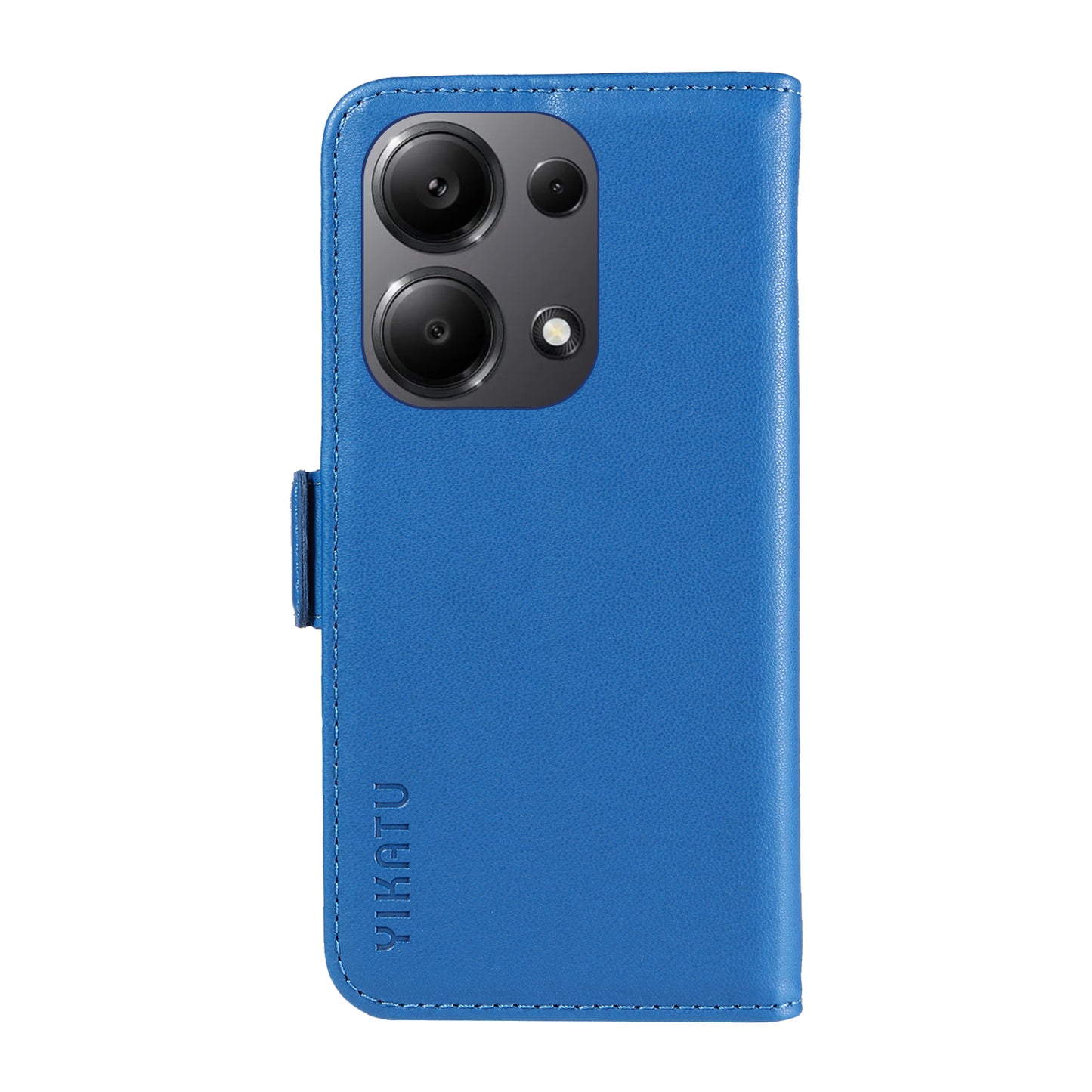 YIKATU YK-003 For Xiaomi Redmi Note 13 Pro 4G / Poco M6 Pro 4G Phone Case Stand Magnetic Protect Cover - Sky Blue
