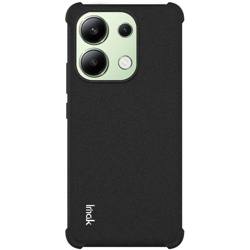 IMAK For Xiaomi Redmi Note 13 4G TPU Case Reinforced Corners Protection Phone Cover - Black
