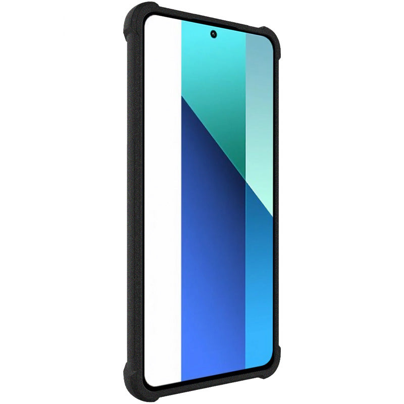 IMAK For Xiaomi Redmi Note 13 4G TPU Case Reinforced Corners Protection Phone Cover - Black