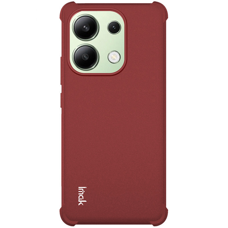IMAK For Xiaomi Redmi Note 13 4G TPU Case Reinforced Corners Protection Phone Cover - Red