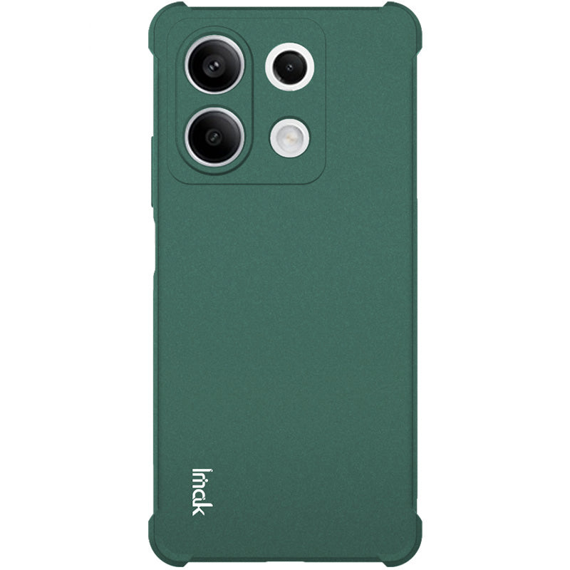 IMAK For Xiaomi Redmi Note 13 5G Matte Phone Case TPU Shock-Absorption Cover - Green