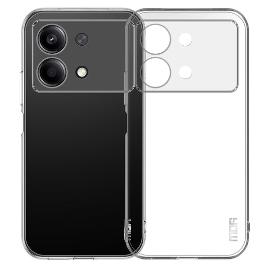 MOFI For Xiaomi Redmi Note 13R Pro 5G TPU Case Slim Fit Transparent Phone Cover