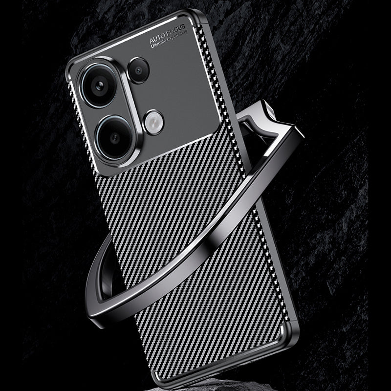 For Xiaomi Redmi Note 13 Pro 4G / Poco M6 Pro 4G TPU Case Phone Cover Carbon Fiber Texture