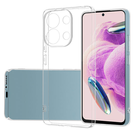 For Xiaomi Redmi Note 13 Pro 4G / Poco M6 Pro 4G TPU Case Clear Phone Cover Precise Cutout
