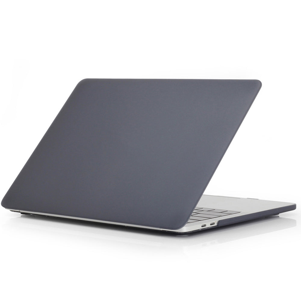 For MacBook Air 13 inch (2022) A2681 Matte Finish Protective Laptop Cover Scratch-resistant Hard PC Notebook Case - Black