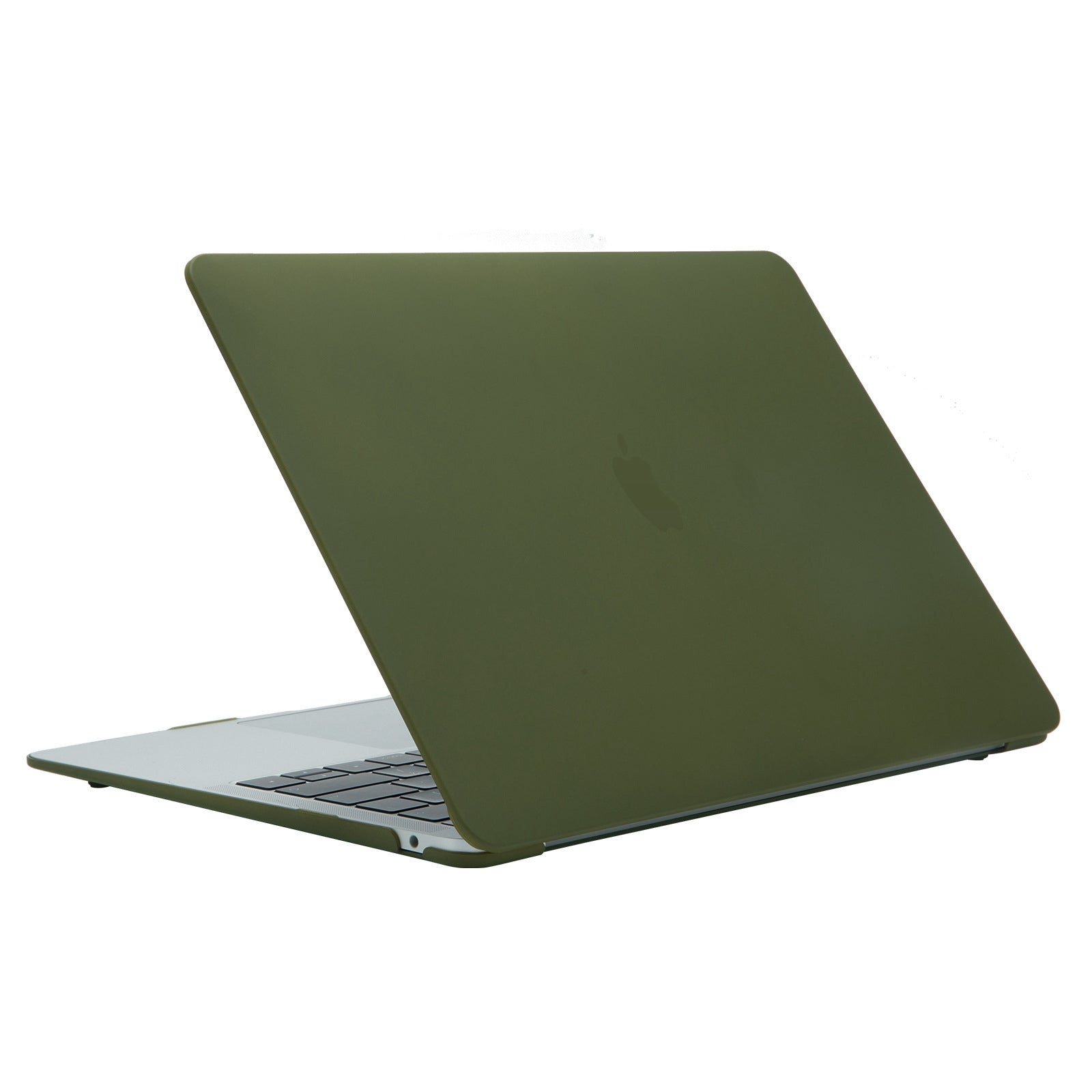 For MacBook Air 13 inch (2022) A2681 Laptop Case Scratch-resistant Dust-proof Hard PC Protective Notebook Cover - Avocado Green