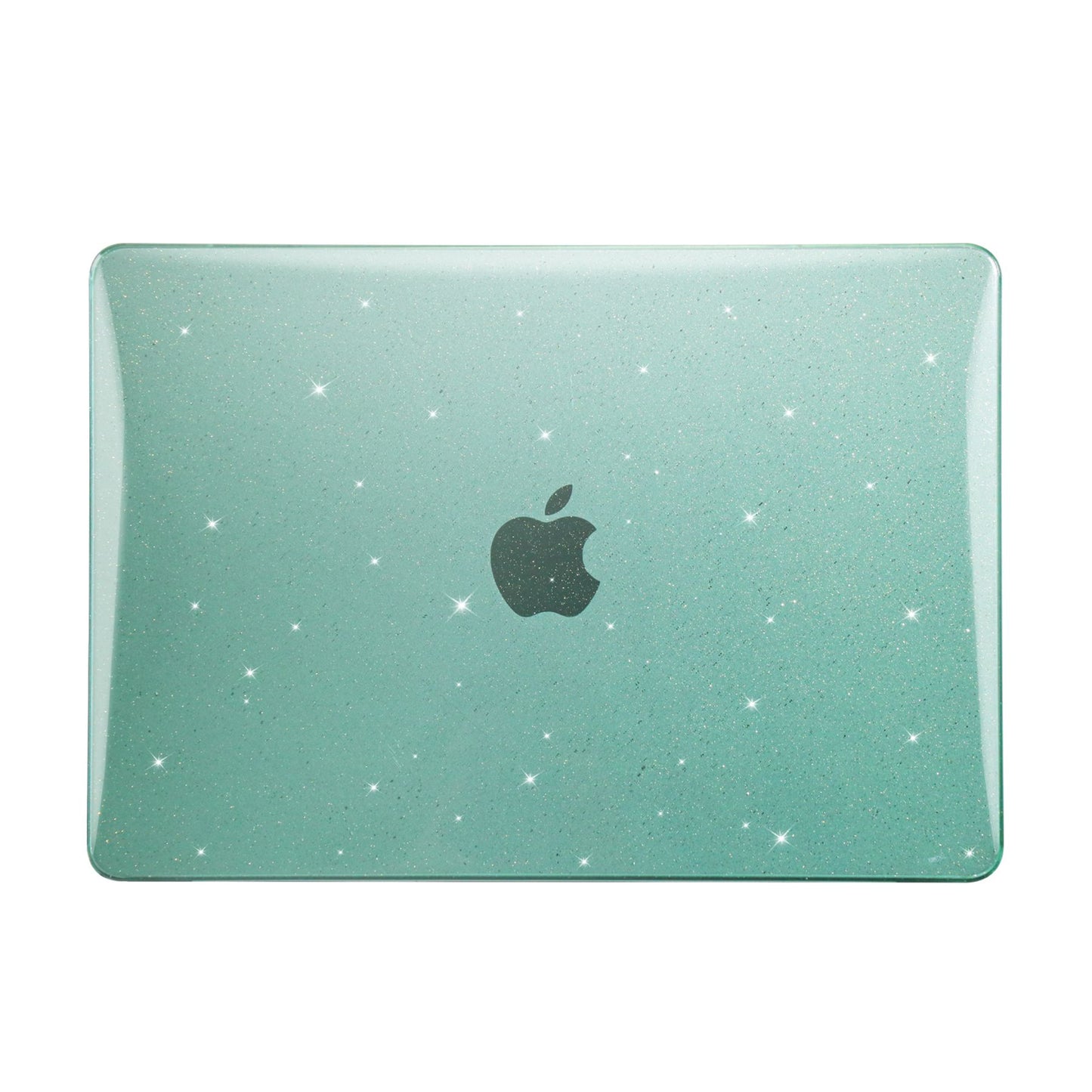 Protective Case for MacBook Air 13 inch (2022) (A2681), Hard PC Full Covering Starry Sky Design Laptops Hard Shell - Midnight Green